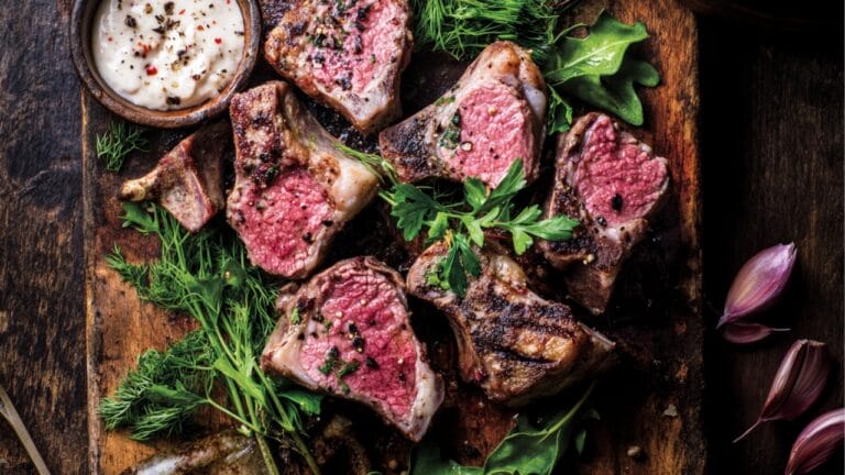Juicy Lamb Chops with Tahini Sauce Are Mediterranean Perfection 7 Juicy Lamb Chops with Tahini Sauce Are Mediterranean Perfection - Turkish Lamb Chops with Sumac Tahini Dill 1