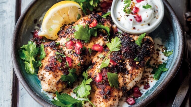 Elevate Your Dinner With Za’atar Chicken & Yogurt Sauce 6 Elevate Your Dinner With Za’atar Chicken & Yogurt Sauce - Zaatar Chicken with Lemon Yogurt 1 1