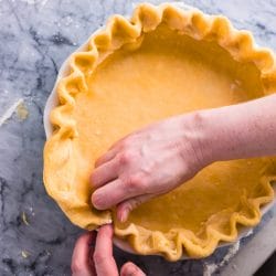 Foolproof Pie Crust Recipe: Tender, Flaky, and Easy to Make 5 Foolproof Pie Crust Recipe: Tender, Flaky, and Easy to Make - fluted pie crust ss2458963323 degm