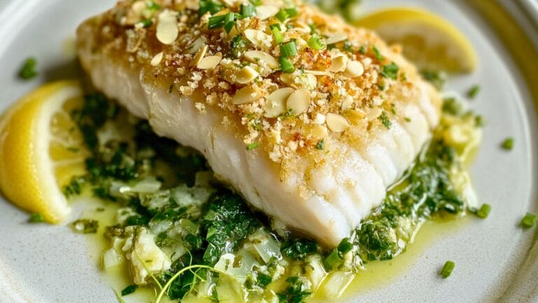 Easy Cod Recipe with a Healthy Almond-Herb Crust 6 Easy Cod Recipe with a Healthy Almond-Herb Crust - Almond Herb Crusted Cod midia