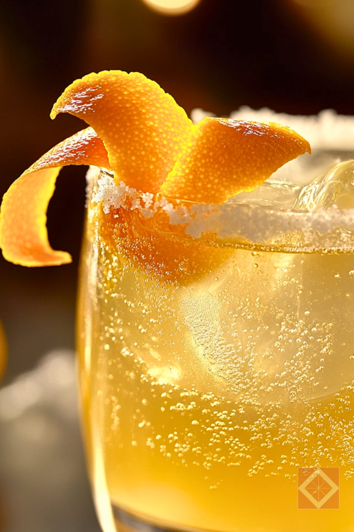 7 Champagne & Sparkling Wine Cocktails You’ll Want to Make Again & Again 7 7 Champagne & Sparkling Wine Cocktails You’ll Want to Make Again & Again - Amaretto Fizz Cocktail pin 1 midia