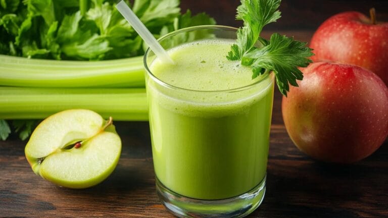 Easy Juicing Recipe for Refreshing Apple Celery Drink 3 Easy Juicing Recipe for Refreshing Apple Celery Drink - Apple Celery Juice midia