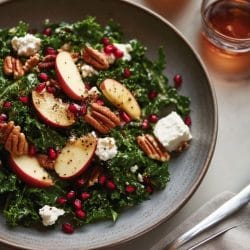 You’re One Maple-Dijon Dressing Away from Loving Kale Salad 5 You’re One Maple-Dijon Dressing Away from Loving Kale Salad - Apple Pomegranate Kale Salad midia