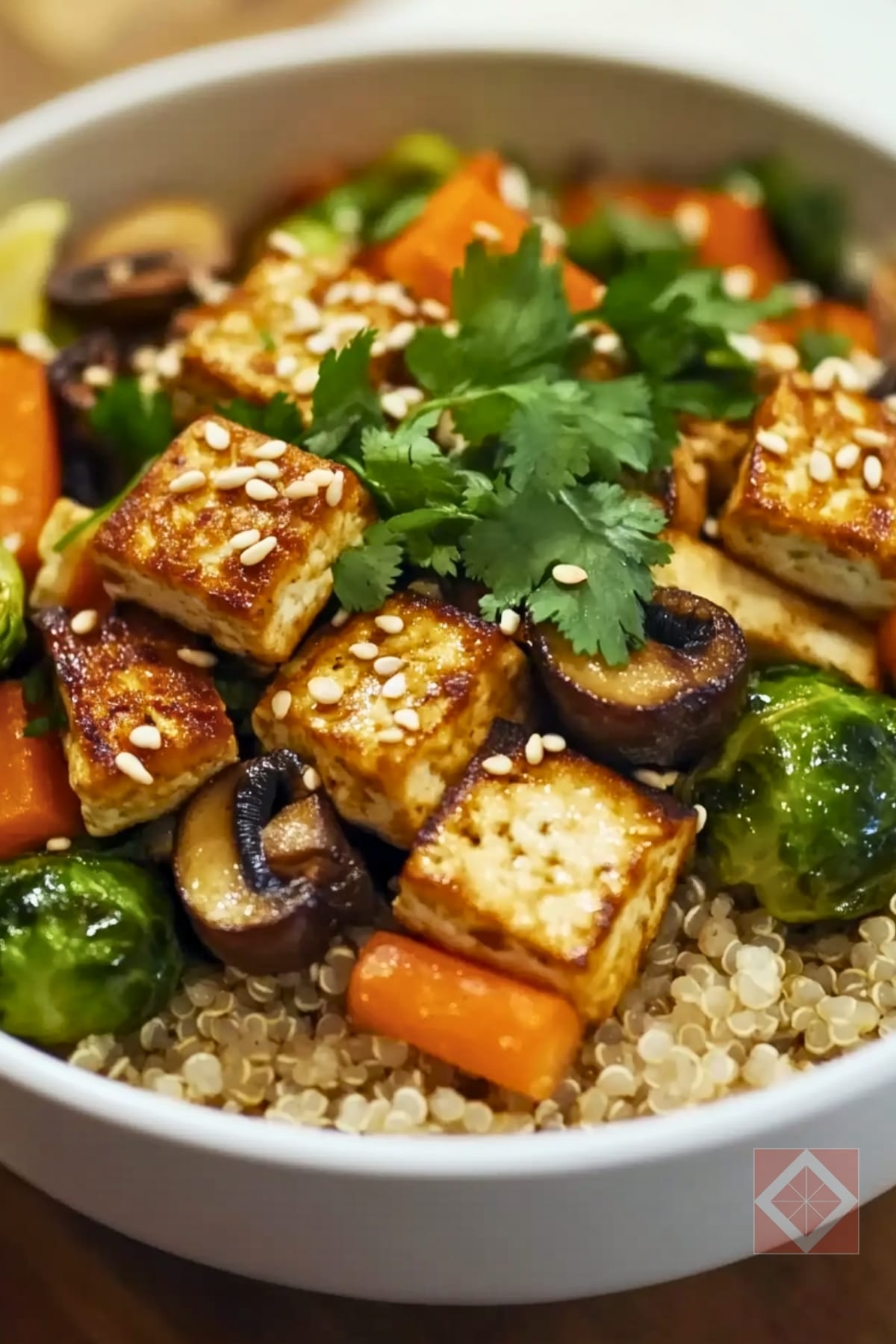 Easy Dinner Idea: Asian Grain Bowl with Miso Dressing 3 Easy Dinner Idea: Asian Grain Bowl with Miso Dressing - Asian Grain Bowl with Miso Dressing pin 1 midia