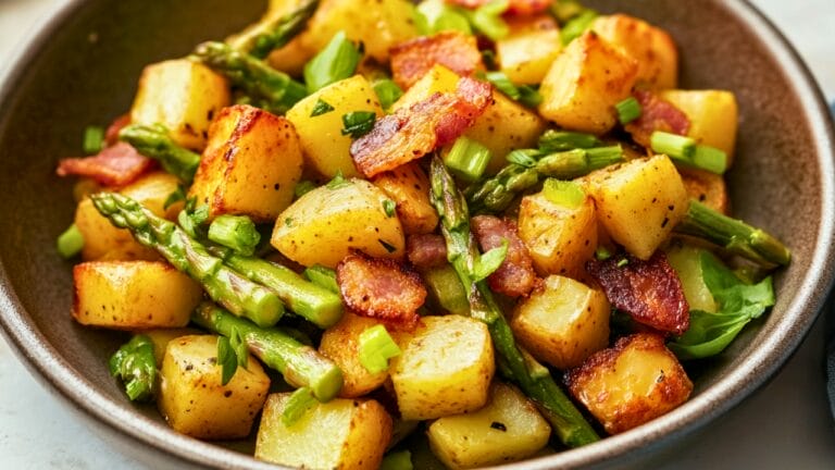 A Savory Pancetta & Asparagus Hash You’ll Love 5 A Savory Pancetta & Asparagus Hash You’ll Love - Asparagus Pancetta Breakfast Hash midia