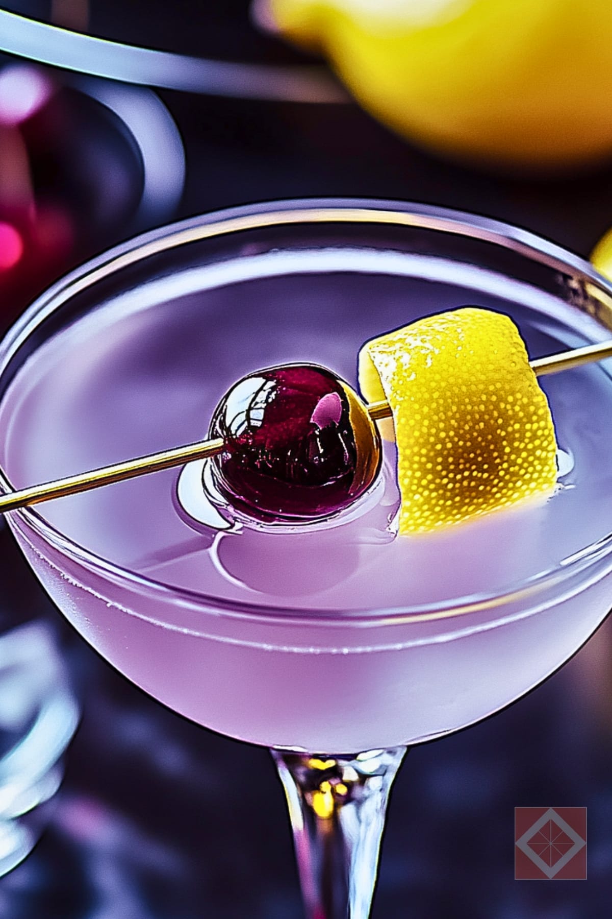 Classic Cocktail Recipe: How to Make the Aviation 4 Classic Cocktail Recipe: How to Make the Aviation - Aviation Cocktail pin 2 midia