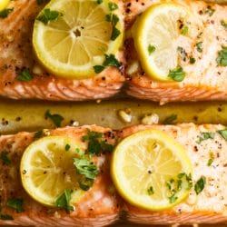 Perfectly Baked Salmon with Tangy Garlic-Dijon Glaze (Easy Recipe) 5 Perfectly Baked Salmon with Tangy Garlic-Dijon Glaze (Easy Recipe) - Baked Salmon Recipe with Garlic and Dijon midia