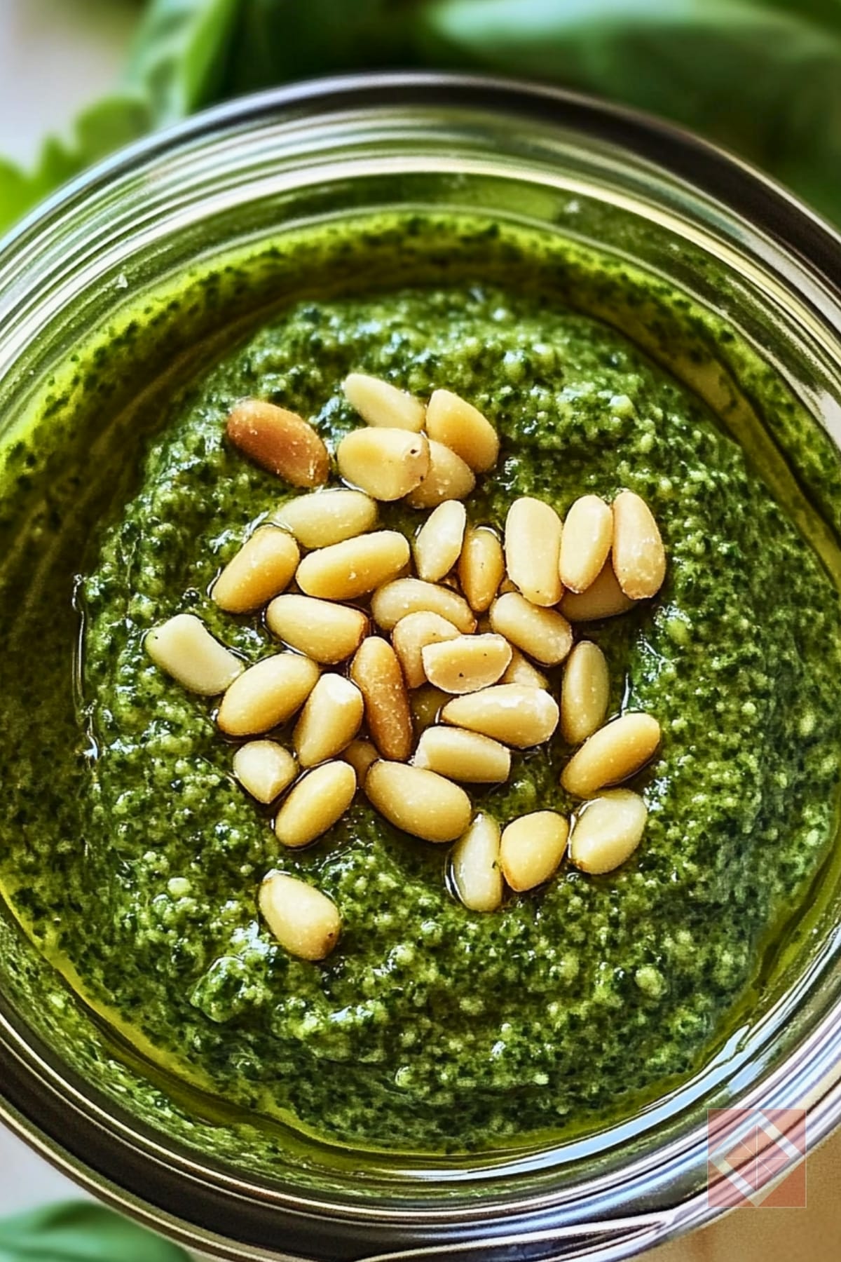 Healthy Basil & Pine Nut Pesto for Reducing Inflammation 3 Healthy Basil & Pine Nut Pesto for Reducing Inflammation - Basil and Pine Nut Pesto pin 1 midia