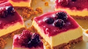 Berry Cheesecake Bars: A No-Fuss Sweet Treat 1 Berry Cheesecake Bars: A No-Fuss Sweet Treat - Berry Cheesecake Bars midia