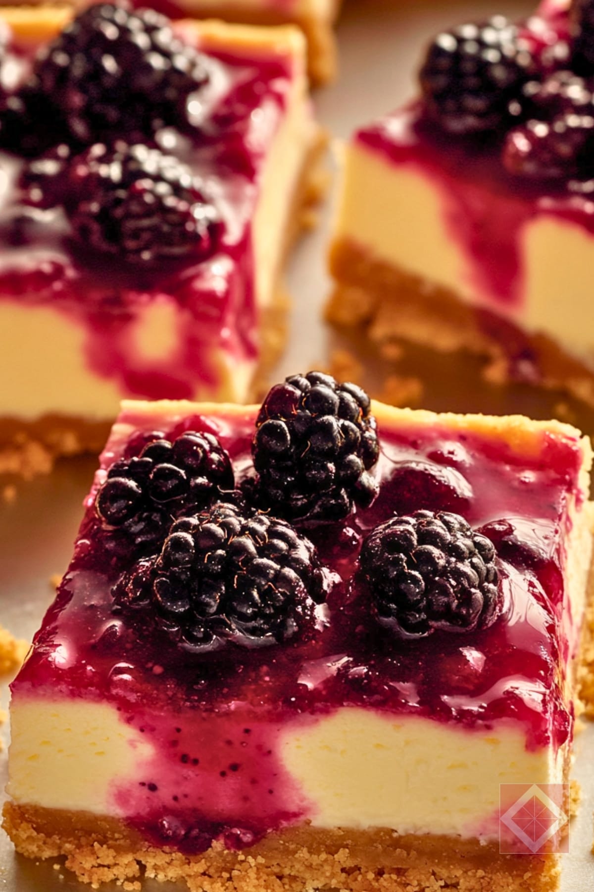 15 Easy Dessert Recipes That’ll Make You Look Like a Baking Pro (Without Trying That Hard) 6 15 Easy Dessert Recipes That’ll Make You Look Like a Baking Pro (Without Trying That Hard) - Berry Cheesecake Bars pin 1 midia