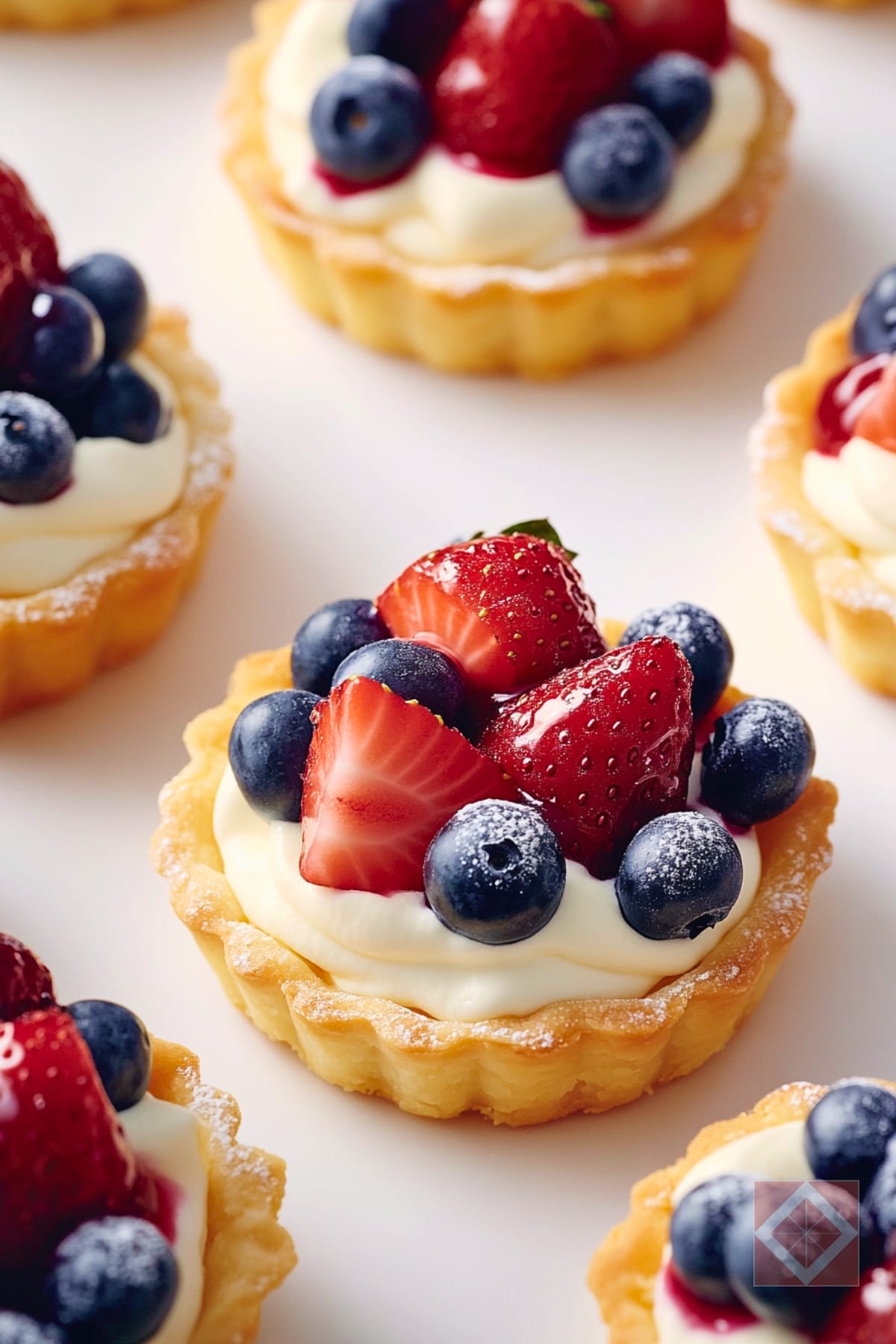 How to Make Berry Tartlets with Creamy Vanilla Filling 4 How to Make Berry Tartlets with Creamy Vanilla Filling - Berry Tartlets with Vanilla Cream pin 2 midia