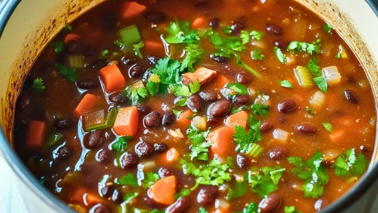 Best Black Bean Soup One Pot Recipe for Effortless Family Meals 3 Best Black Bean Soup One Pot Recipe for Effortless Family Meals - Black Bean Soup midia