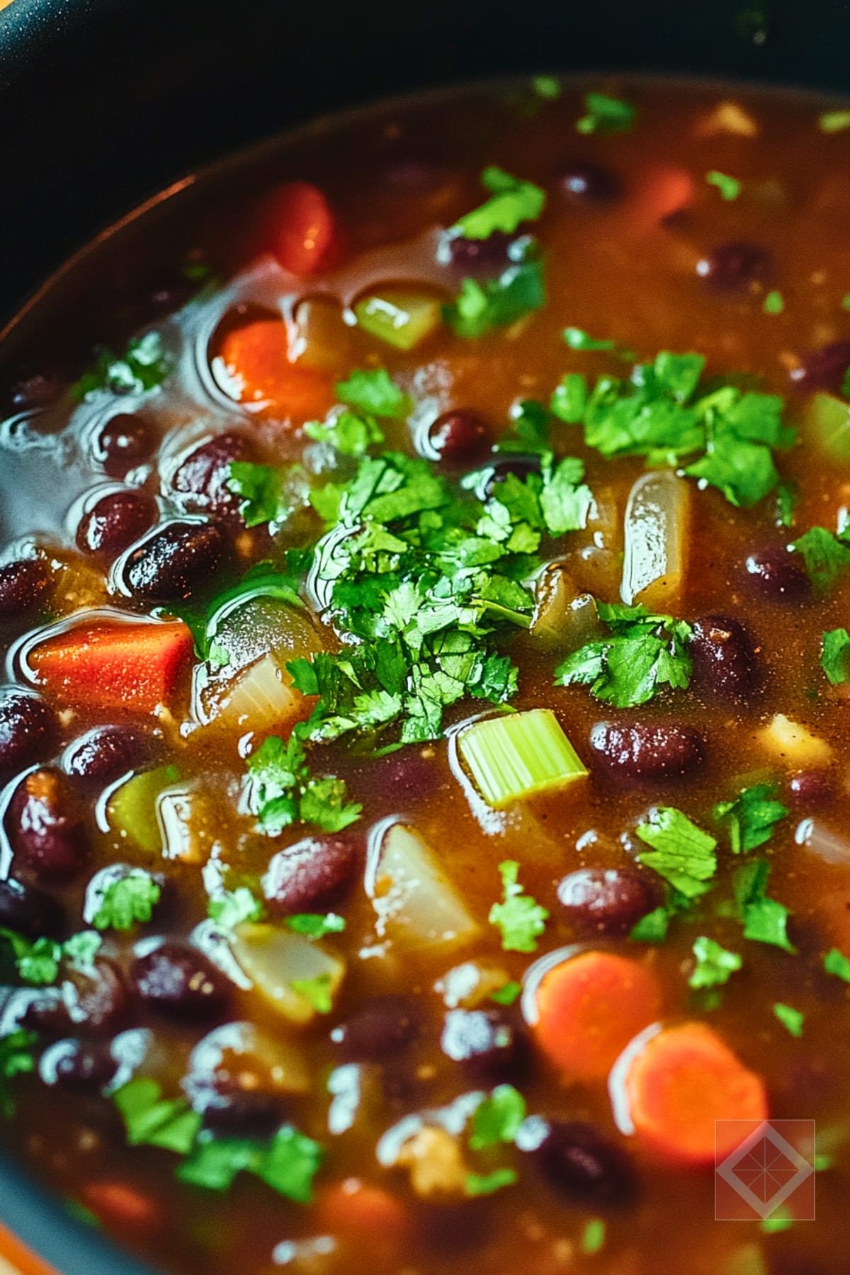 Best Black Bean Soup One Pot Recipe for Effortless Family Meals 4 Best Black Bean Soup One Pot Recipe for Effortless Family Meals - Black Bean Soup pin 2 midia