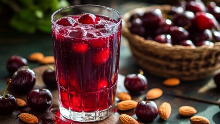 Best Black Cherry Almond Juicing Recipe for Body Recovery 3 Best Black Cherry Almond Juicing Recipe for Body Recovery - Black Cherry Almond Juice midia