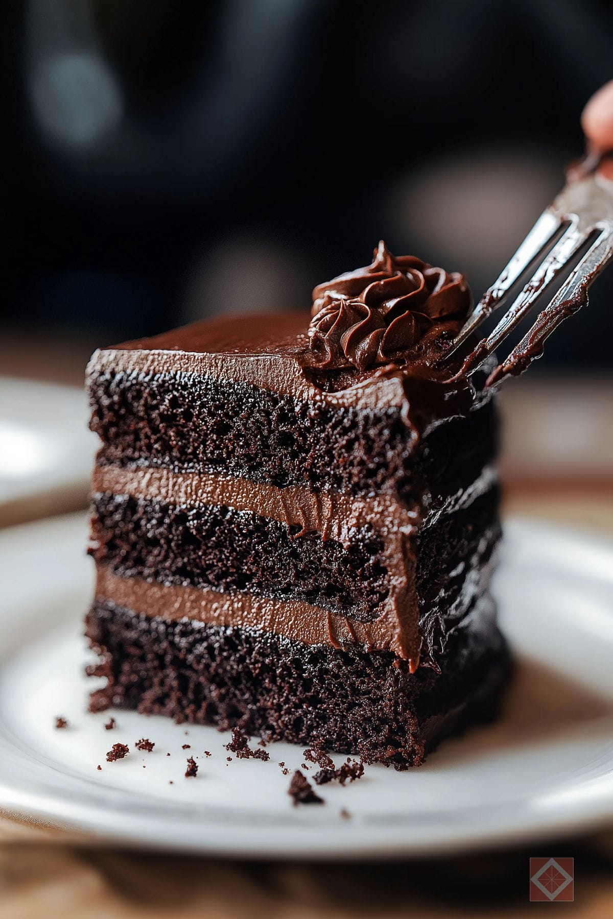 Rich & Moist Blackout Cake for Every Chocolate Lover 3 Rich & Moist Blackout Cake for Every Chocolate Lover - Blackout Chocolate Cake pin 2 midia