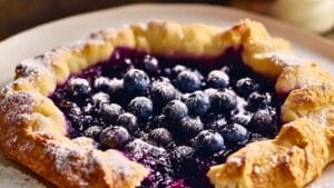 Easy Blueberry Galette: The Perfect Dessert for Lazy Days 1 Easy Blueberry Galette: The Perfect Dessert for Lazy Days - Blueberry Galette midia 1