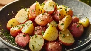 Simple One Pot Recipe Boiled Red Potatoes with Butter & Herbs 1 Simple One Pot Recipe Boiled Red Potatoes with Butter & Herbs - Boiled Red Potato midia