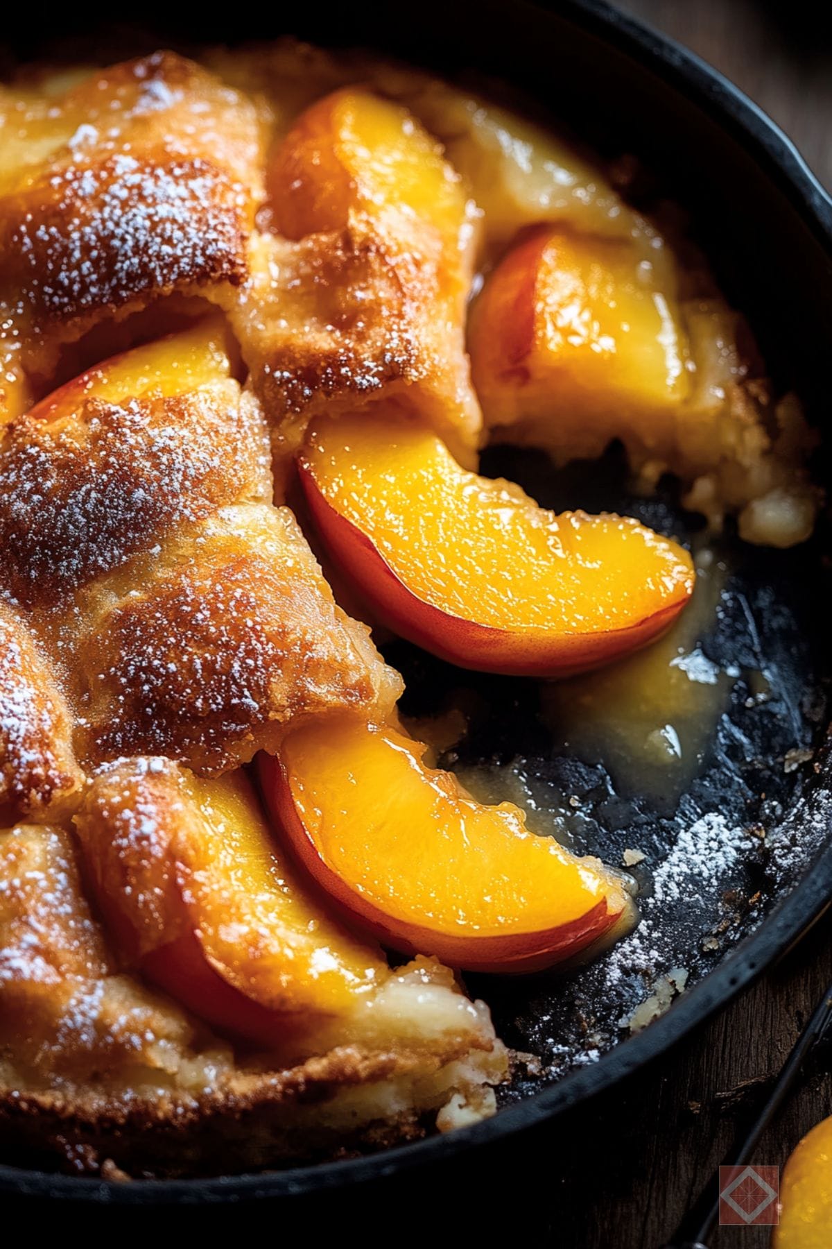 How to Make an Easy Foodie Favorite: Bourbon-Peach Pandowdy Dessert 2 How to Make an Easy Foodie Favorite: Bourbon-Peach Pandowdy Dessert - Bourbon Peach Pandowdy pin 1 midia