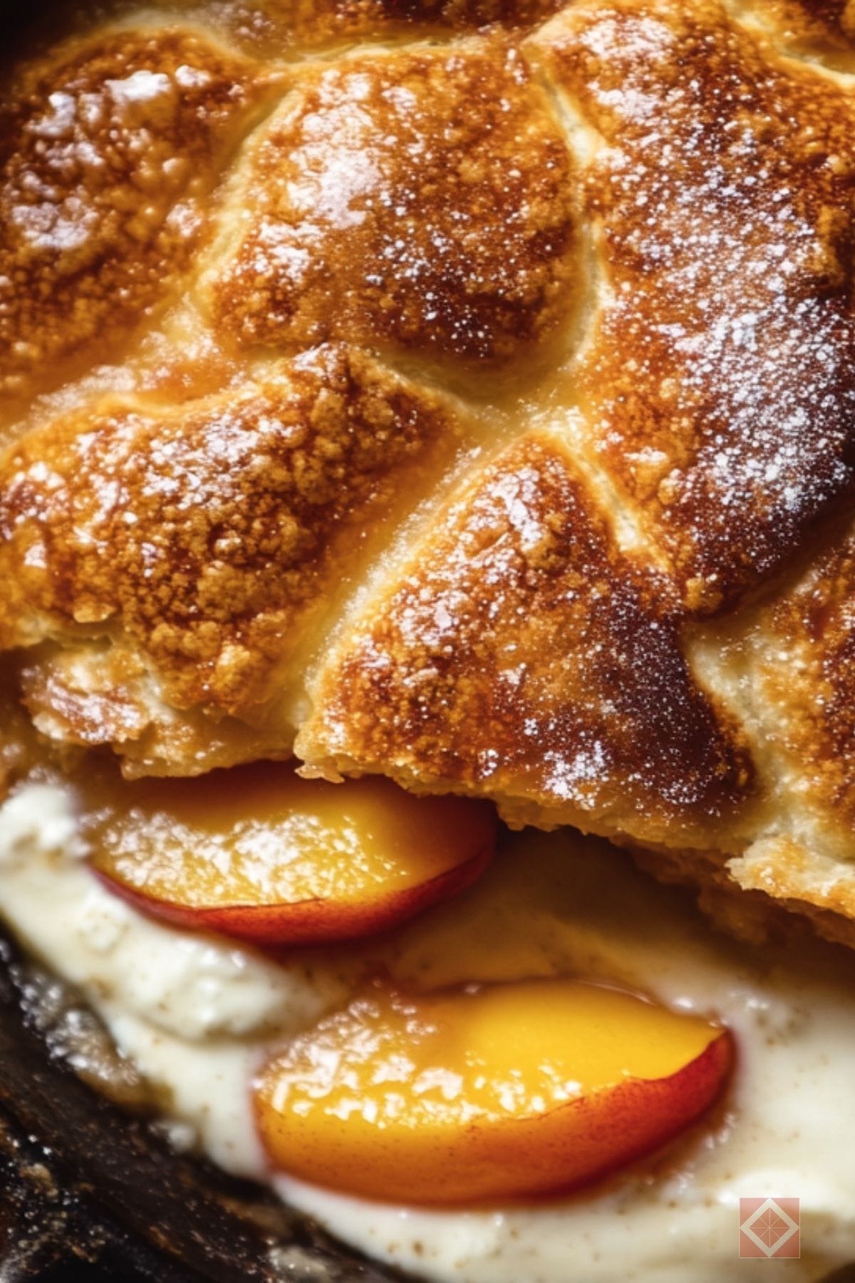 How to Make an Easy Foodie Favorite: Bourbon-Peach Pandowdy Dessert 3 How to Make an Easy Foodie Favorite: Bourbon-Peach Pandowdy Dessert - Bourbon Peach Pandowdy pin 2 midia