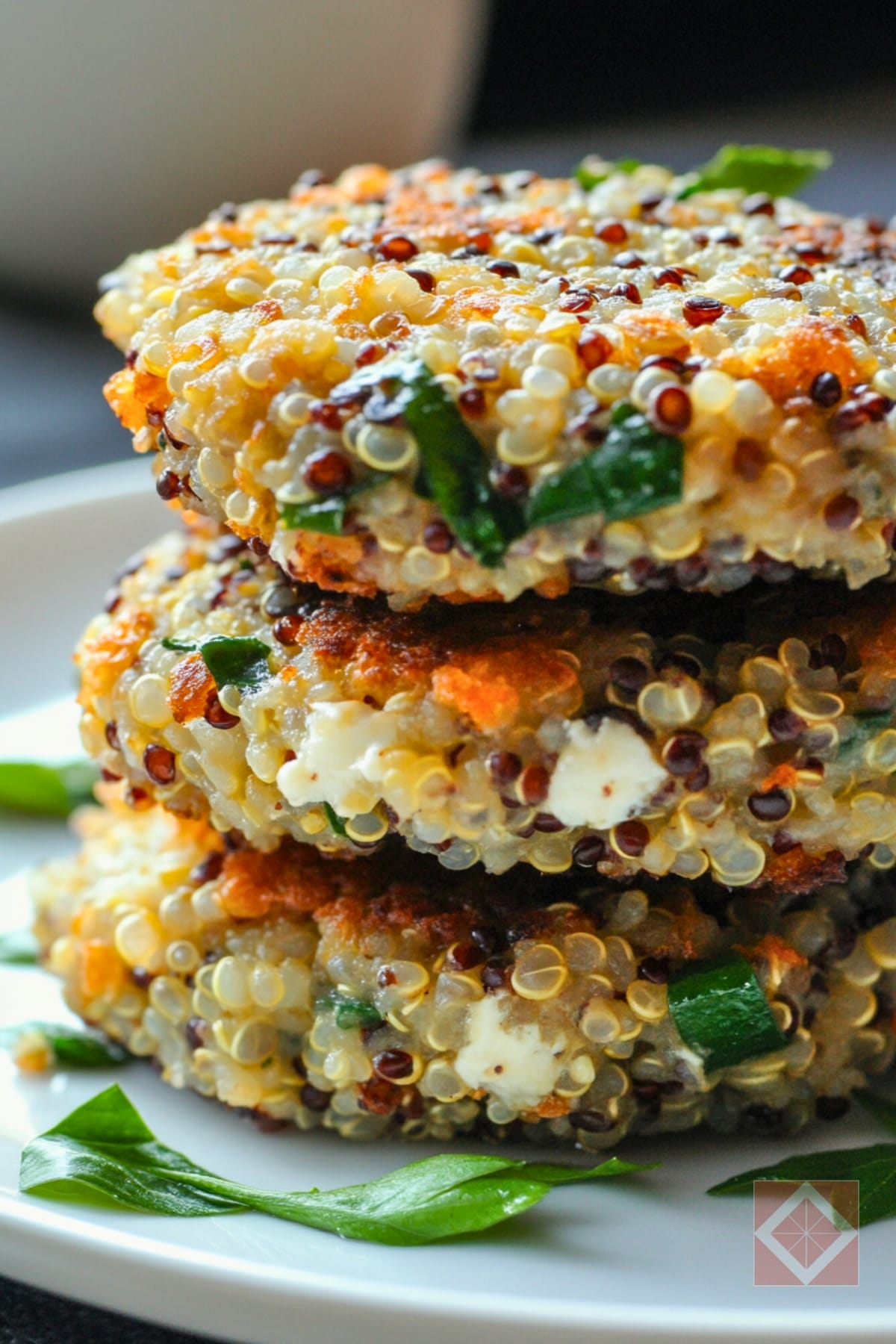 9 Anti-Inflammatory Breakfasts That Actually Make Mornings Worth Waking Up For 10 9 Anti-Inflammatory Breakfasts That Actually Make Mornings Worth Waking Up For - Breakfast Quinoa Cakes pin 1 midia