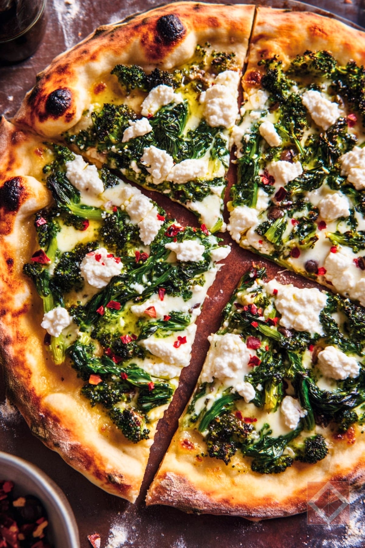 Broccoli Rabe & Olive Pizza: Your New Dinner Favorite 4 Broccoli Rabe & Olive Pizza: Your New Dinner Favorite - Broccoli Rabe Pizza pin 2 midia