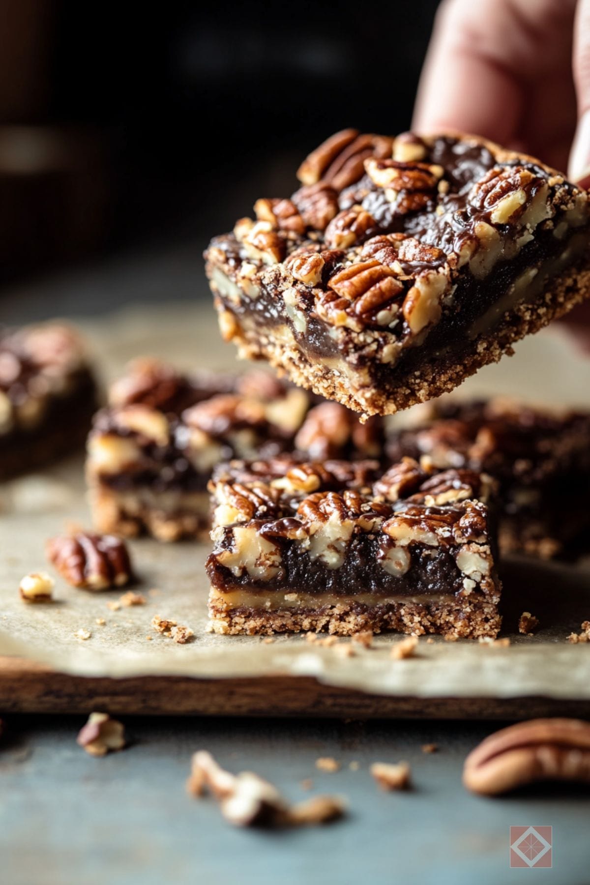 Easy Butter Pecan Bar Recipe: Chocolate Coconut Bliss in Every Bite 4 Easy Butter Pecan Bar Recipe: Chocolate Coconut Bliss in Every Bite - Butter Pecan Bars pin 2 midia