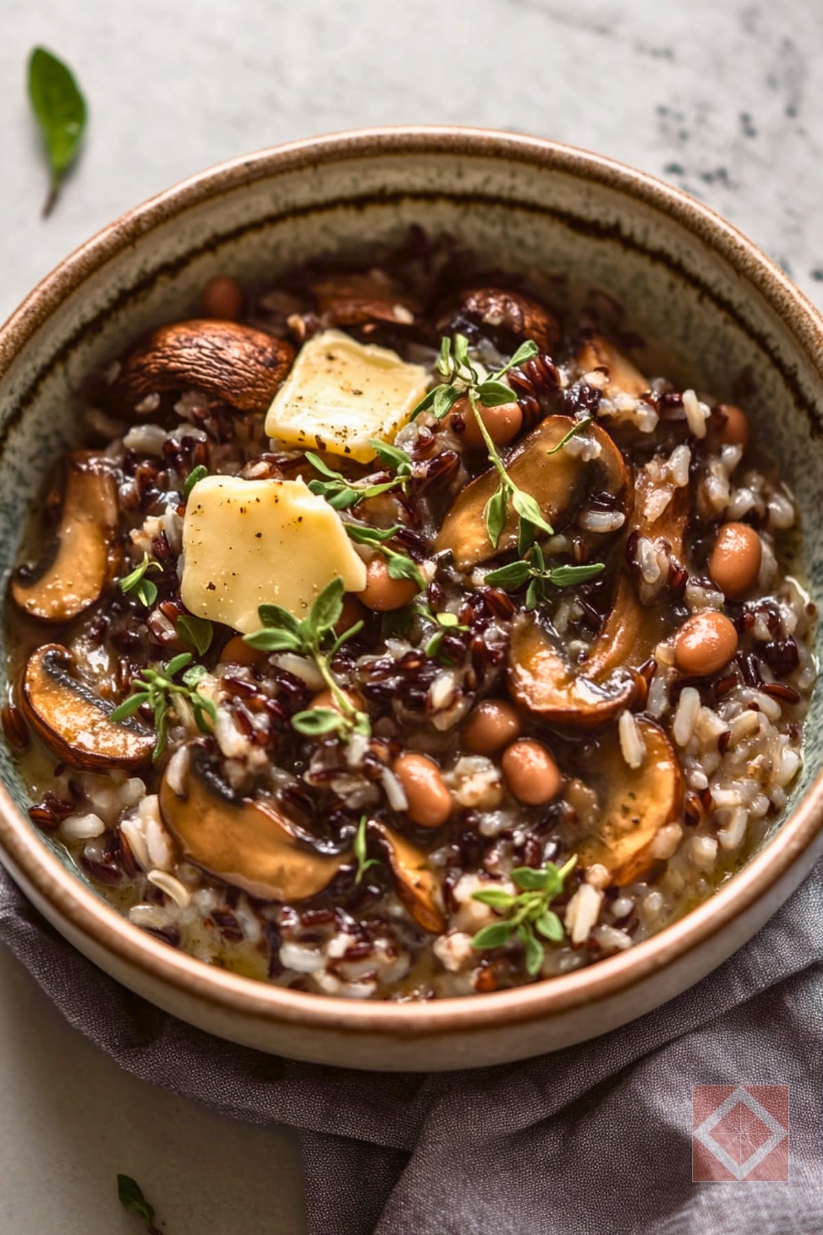 The Easiest Way to Make Herby Buttered Mushrooms & Rice 2 The Easiest Way to Make Herby Buttered Mushrooms & Rice - Buttered Mushroom and Rice pin 1 midia