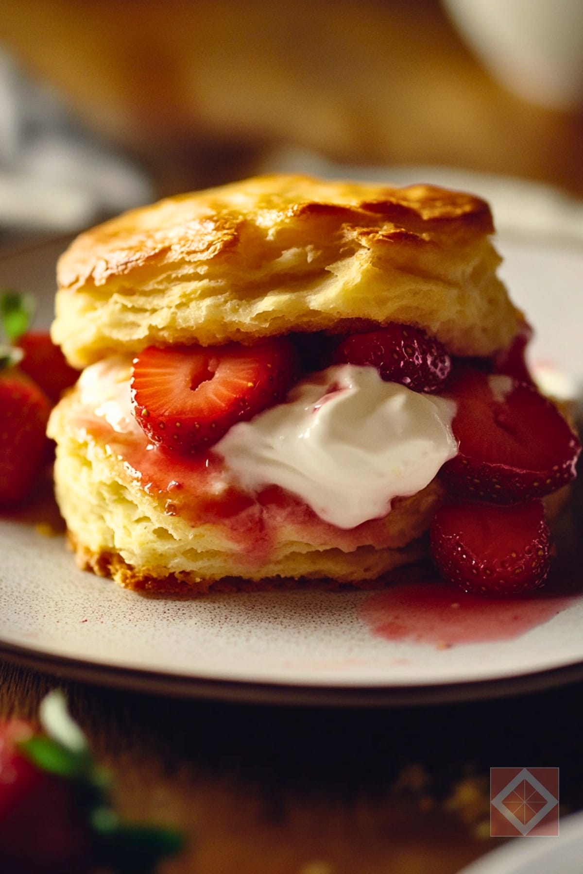 Easy Buttermilk Biscuits with Whipped Cream Perfection 5 Easy Buttermilk Biscuits with Whipped Cream Perfection - Buttermilk Biscuits with Strawberries and Cream pin 3 midia