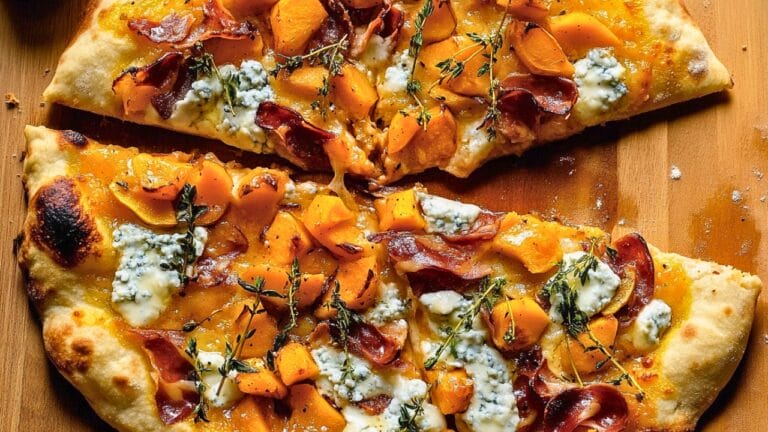 Quick & Easy Food Fix: Harvest Squash & Apple Pizza 9 Quick & Easy Food Fix: Harvest Squash & Apple Pizza - Butternut Squash and Apple Pizza midia