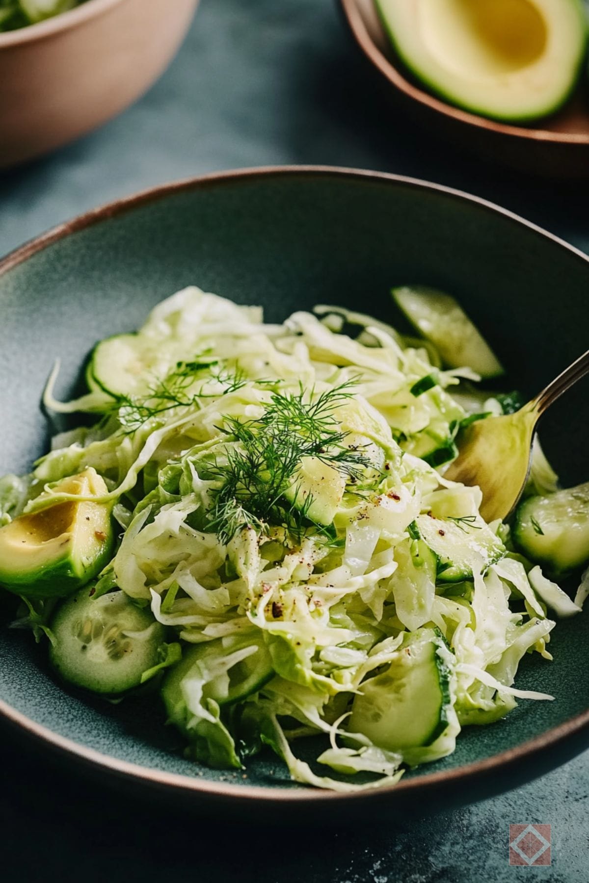 Got 10 Minutes? This Cabbage Avocado Salad Will Save Dinner 3 Got 10 Minutes? This Cabbage Avocado Salad Will Save Dinner - Cabbage Avocado Salad pin 1 midia