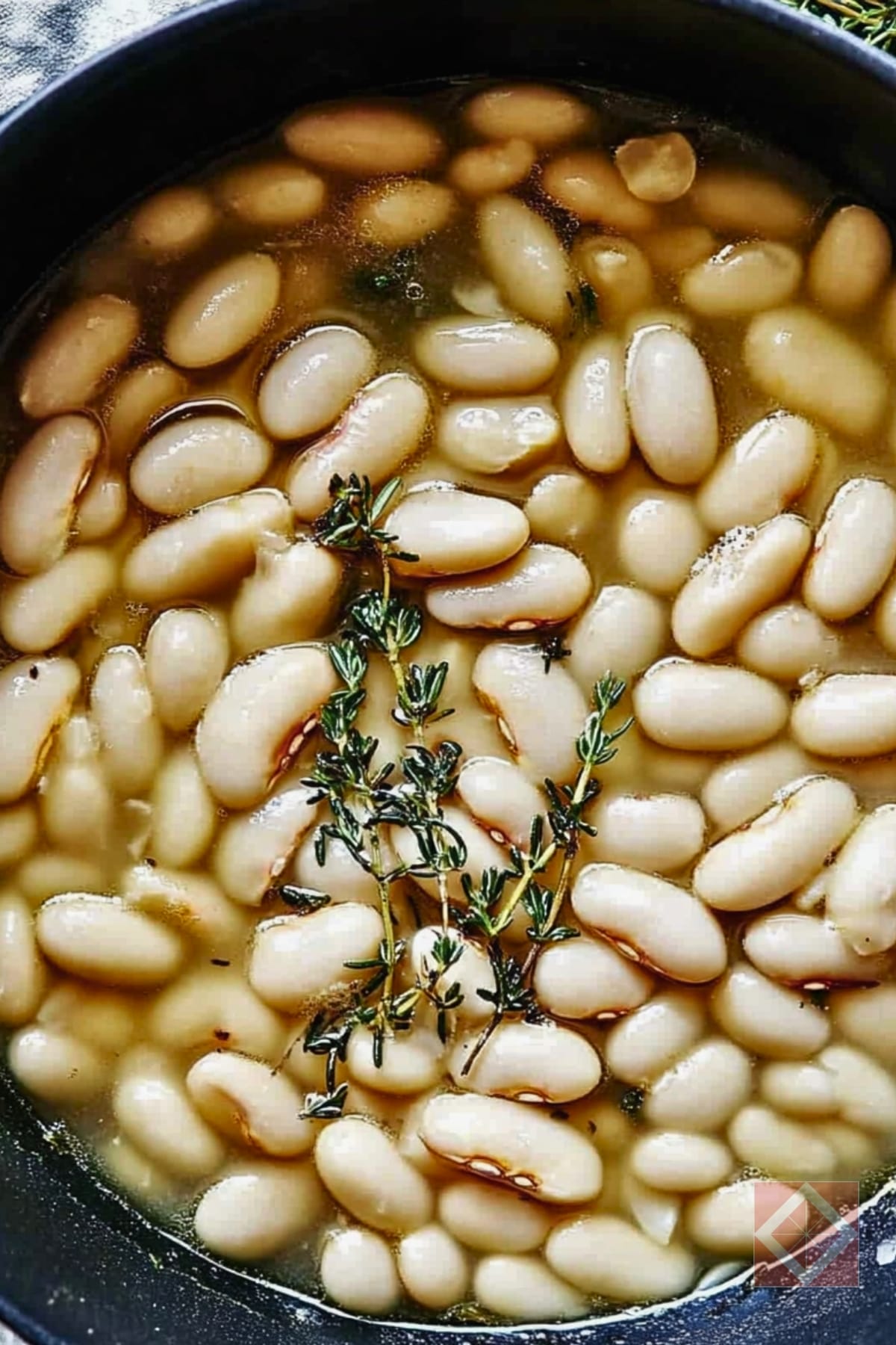 Creamy Cannellini Beans for an Anti-Inflammatory Diet 3 Creamy Cannellini Beans for an Anti-Inflammatory Diet - Cannellini Beans pin 1 midia