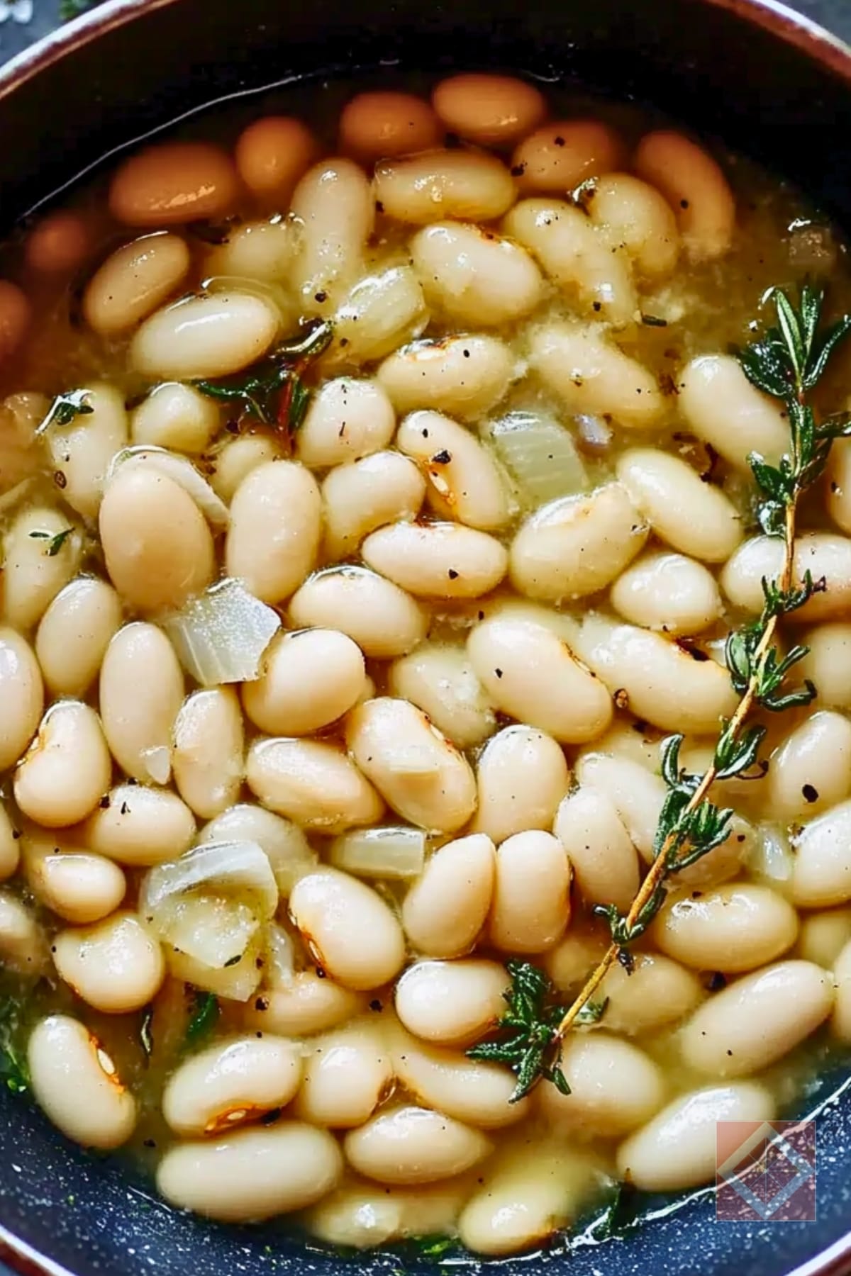 Creamy Cannellini Beans for an Anti-Inflammatory Diet 4 Creamy Cannellini Beans for an Anti-Inflammatory Diet - Cannellini Beans pin 2 midia
