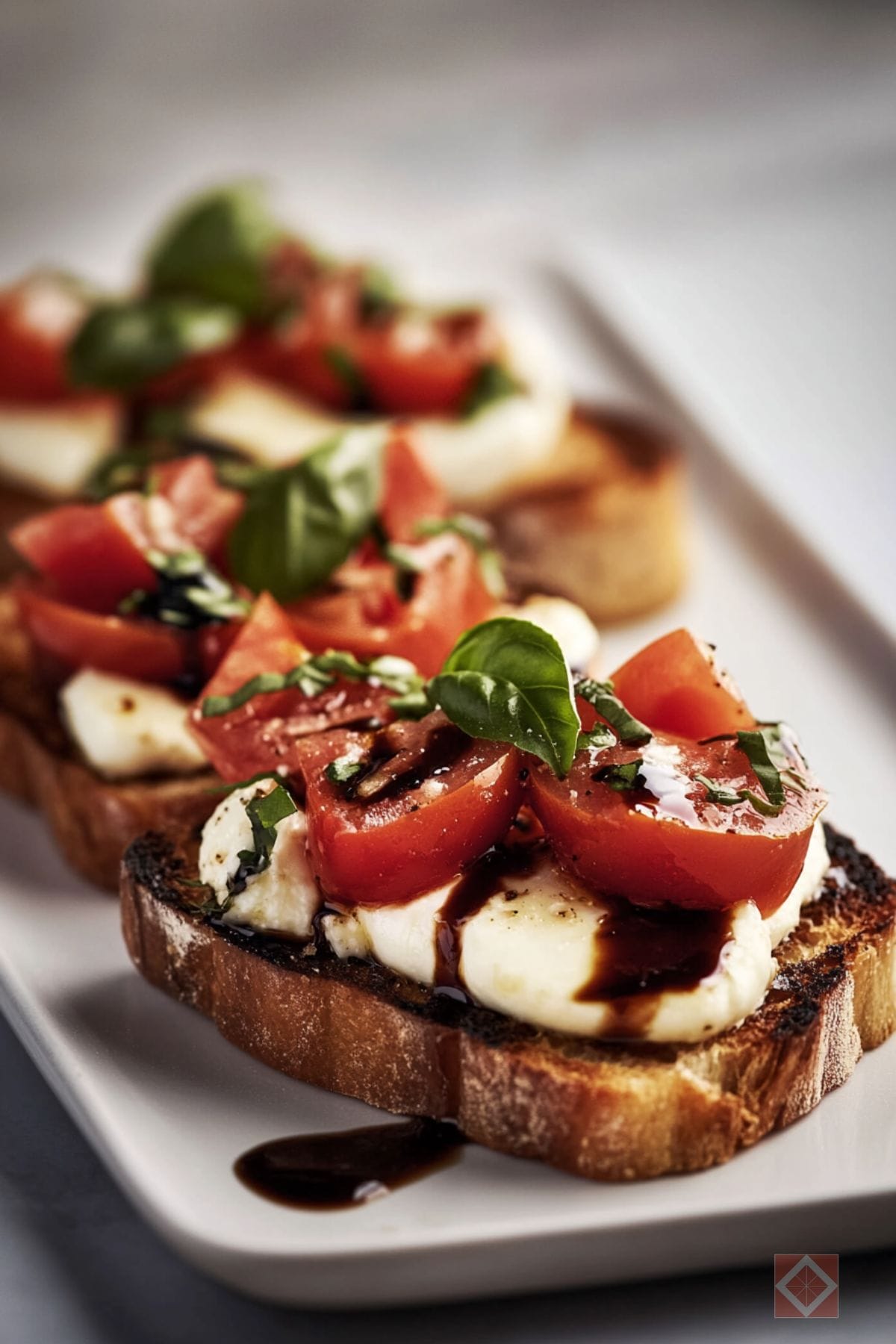 Easy & Flavorful Caprese Bruschetta Recipe 4 Easy & Flavorful Caprese Bruschetta Recipe - Caprese Bruschetta pin 2 midia