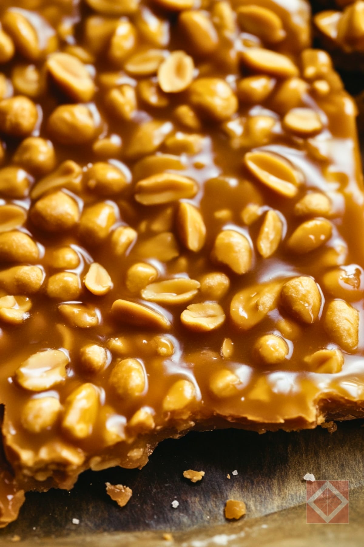 13 Irresistible Cookie & Candy Dessert Recipes to Satisfy Your Sweet Tooth 14 13 Irresistible Cookie & Candy Dessert Recipes to Satisfy Your Sweet Tooth - Caramel Vanilla Peanut Brittle pin 1 midia