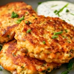 Carrot Fritters with Herb Yogurt: Healthy & Delicious 6 Carrot Fritters with Herb Yogurt: Healthy & Delicious - Carrot and Cannellini Bean Fritters with Herb Yogurt Sauce midia