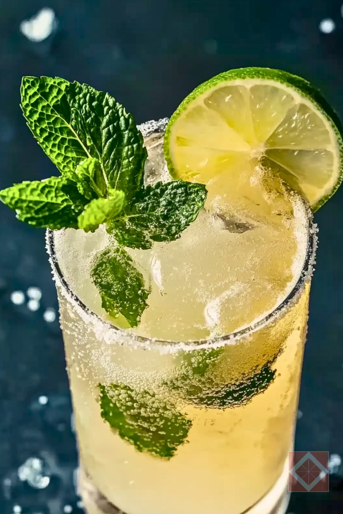 A Simple Yet Sophisticated Champagne Mojito 4 A Simple Yet Sophisticated Champagne Mojito - Champagne Mojito Cocktail pin 2 midia