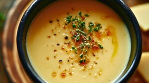 Whiskey-Infused Cheddar Fondue for a Unique Dinner Experience 1 Whiskey-Infused Cheddar Fondue for a Unique Dinner Experience - Cheddar Fondue with Irish Whiskey midia