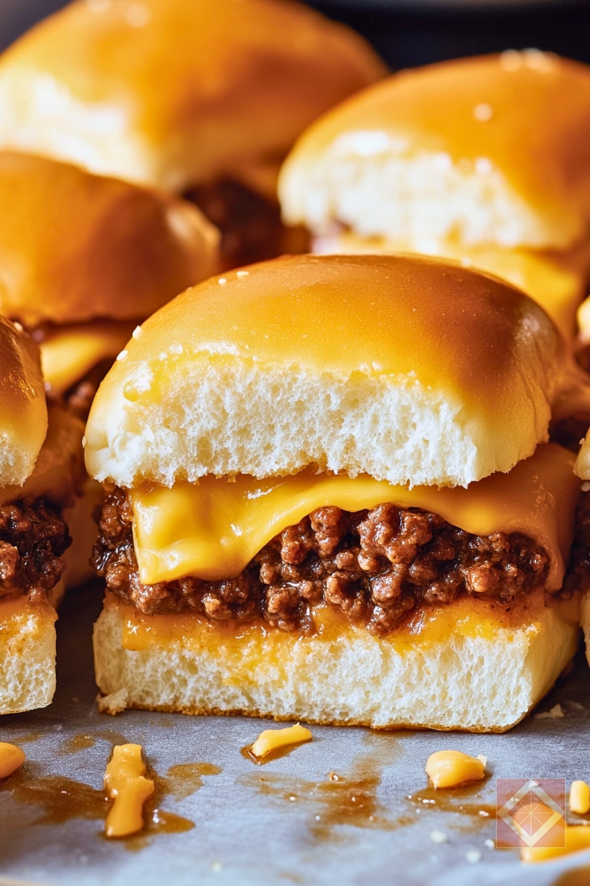 18 Easy Meat & Seafood Dinners That Are Big on Flavor, Not Effort 11 18 Easy Meat & Seafood Dinners That Are Big on Flavor, Not Effort - Cheeseburger Sliders pin 1 midia