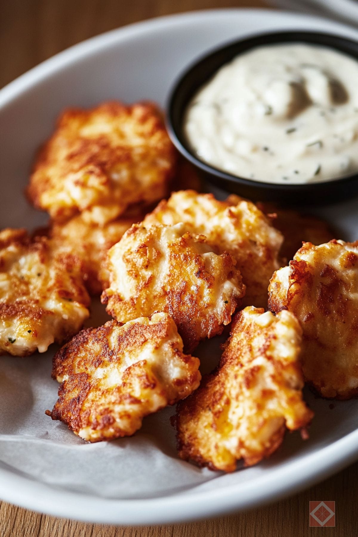 12 Easy & Irresistible Appetizer and Snack Recipes to Wow Your Guests 8 12 Easy & Irresistible Appetizer and Snack Recipes to Wow Your Guests - Cheesy Chicken Fritters pin 1 midia