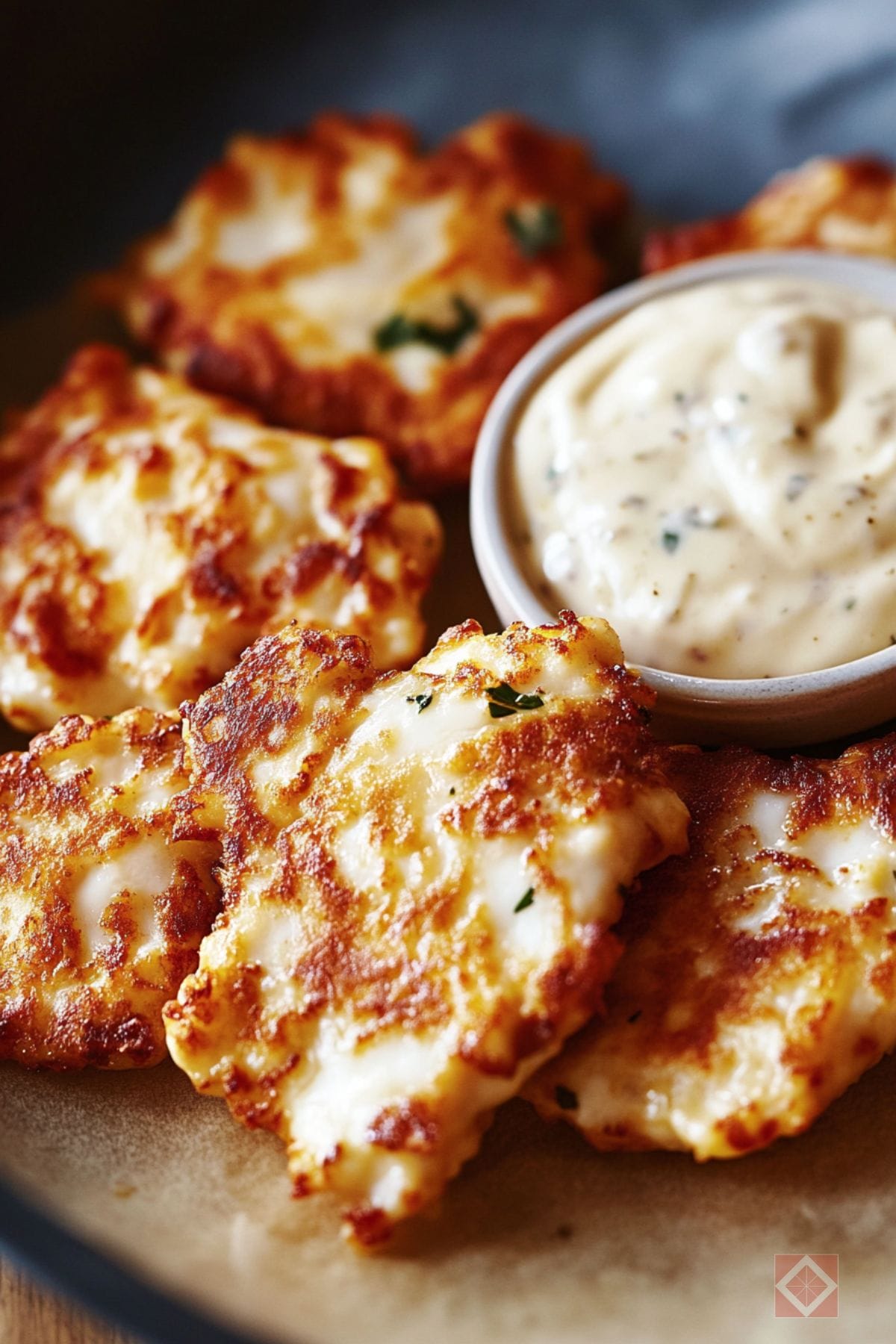 Flavor-Packed Cheesy Chicken Fritters to Try Tonight 4 Flavor-Packed Cheesy Chicken Fritters to Try Tonight - Cheesy Chicken Fritters pin 2 midia