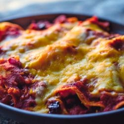 Easy Cheesy Seitan Enchiladas for Dinner 5 Easy Cheesy Seitan Enchiladas for Dinner - Cheesy Seitan Enchiladas midia