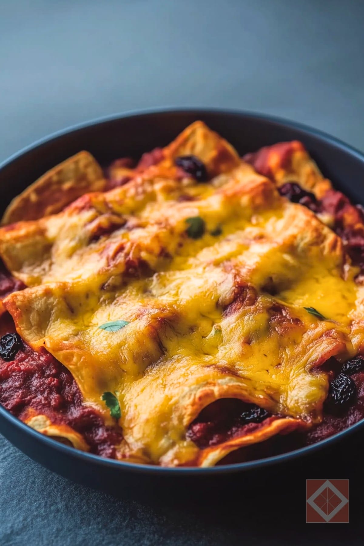 15 Irresistible Tofu Dinner Recipes You Need to Try 17 15 Irresistible Tofu Dinner Recipes You Need to Try - Cheesy Seitan Enchiladas pin 1 midia