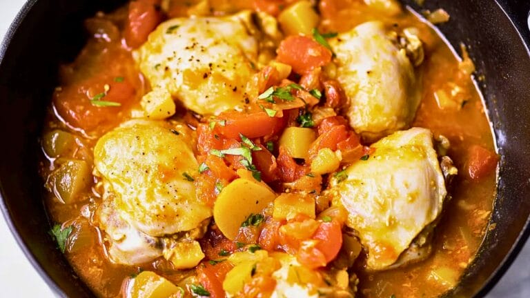 one-pot chicken bouillabaisse that tastes like a french vacation on a weeknight - Chicken Bouillabaisse midia