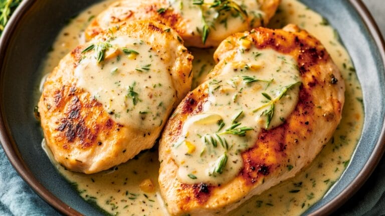 Healthy & Flavorful Chicken with Creamy Tarragon Sauce 10 Healthy & Flavorful Chicken with Creamy Tarragon Sauce - Chicken Breasts with Tarragon Cream Sauce midia