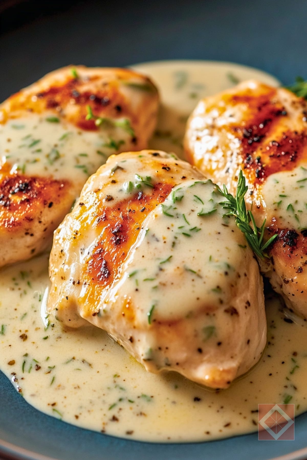 Healthy & Flavorful Chicken with Creamy Tarragon Sauce 4 Healthy & Flavorful Chicken with Creamy Tarragon Sauce - Chicken Breasts with Tarragon Cream Sauce pin 2 midia