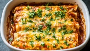 Best Easy Chicken Enchiladas One-Pot Recipe Your Family Will Love 1 Best Easy Chicken Enchiladas One-Pot Recipe Your Family Will Love - Chicken Enchiladas midia