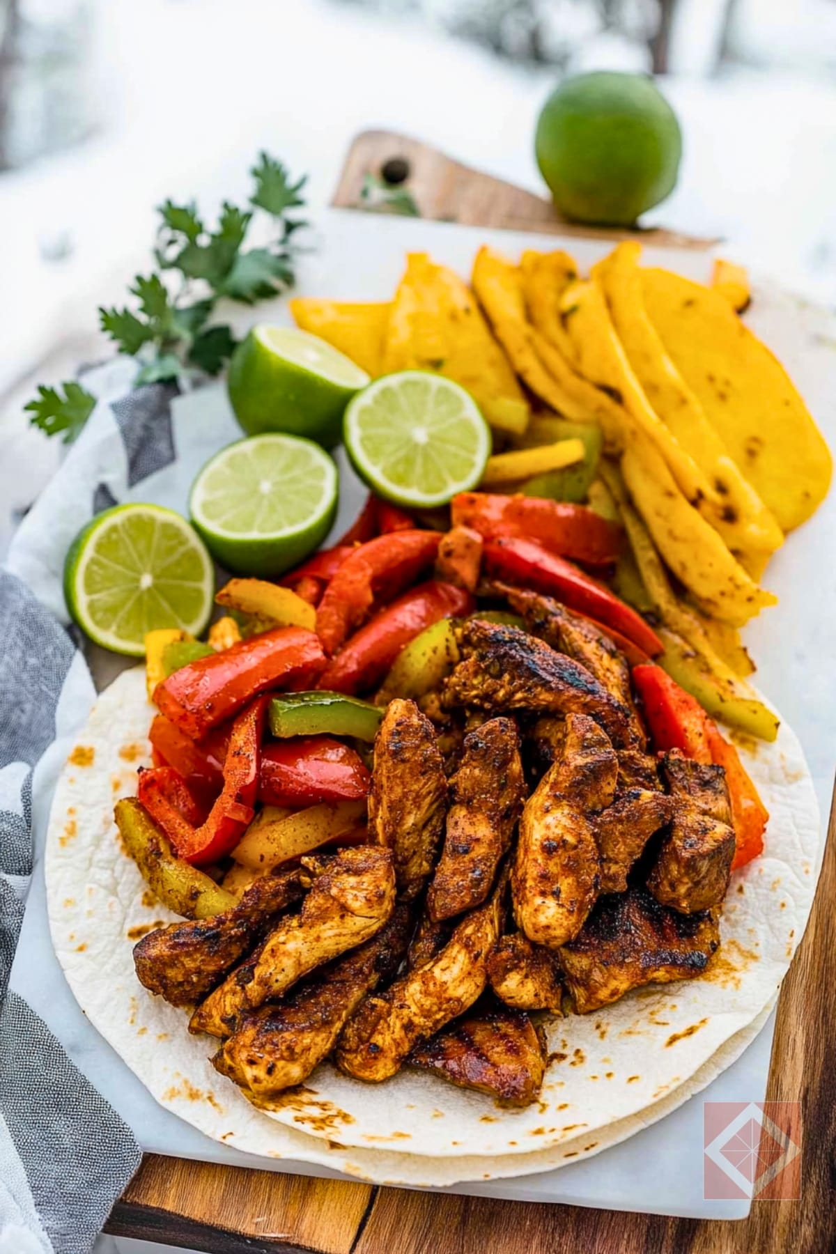Quick & Easy Blackstone Griddle Chicken Fajitas for Busy Nights 6 Quick & Easy Blackstone Griddle Chicken Fajitas for Busy Nights - Chicken Fajitas pin 4 midia