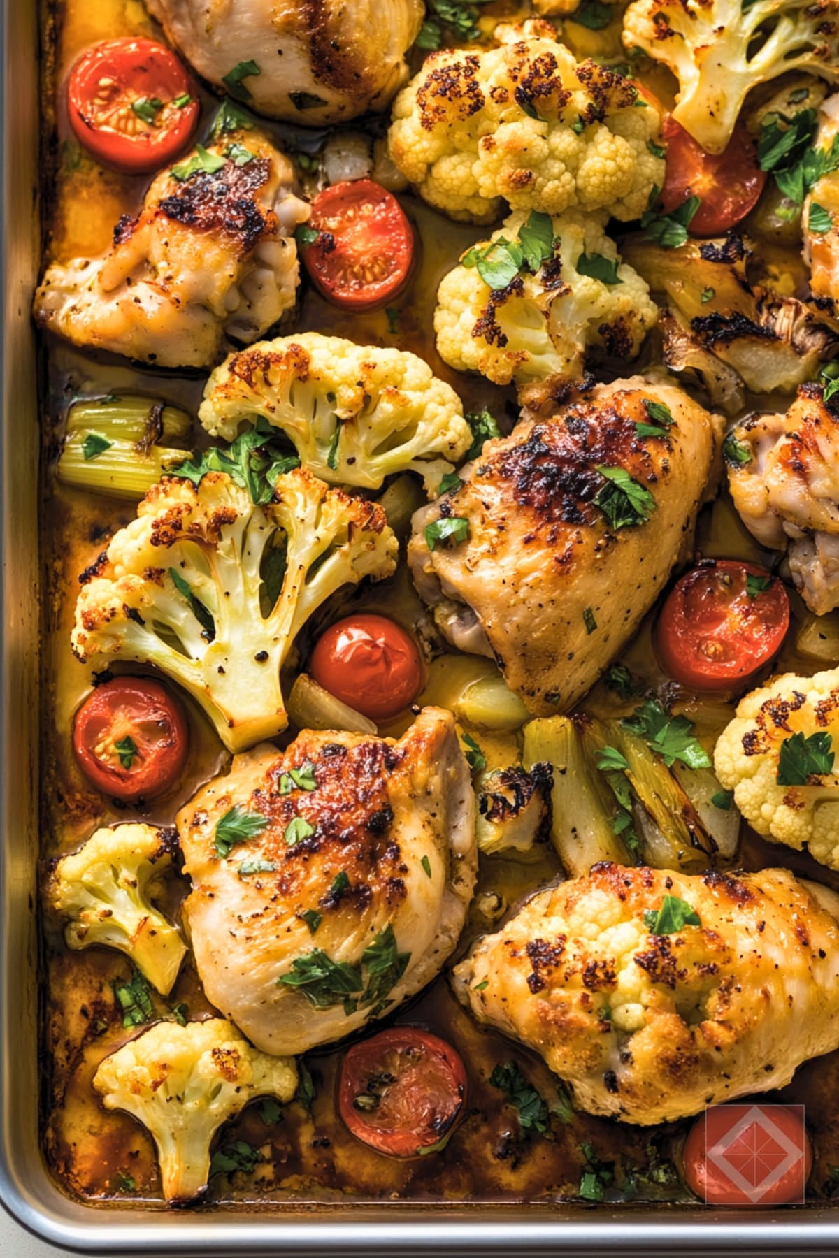 Best Chicken Leg Quarters with Cauliflower & Shallots One-Pot Recipe 4 Best Chicken Leg Quarters with Cauliflower & Shallots One-Pot Recipe - Chicken Leg Quarters with Cauliflower and Shallots pin 2 midia