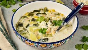 Creamy Chicken Poblano Soup Recipe: Smoky, Spicy, and Satisfying 1 Creamy Chicken Poblano Soup Recipe: Smoky, Spicy, and Satisfying - Chicken Poblano Soup pl 10