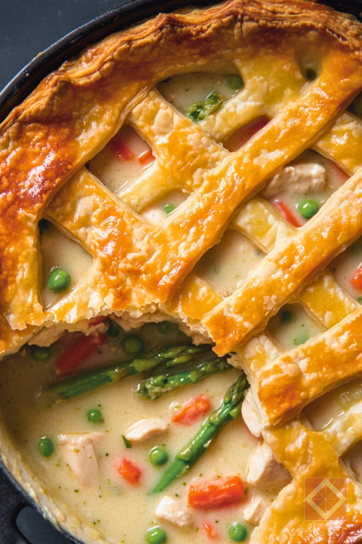Chicken Pot Pie with Spring Vegetables One-Pot Recipe Made Simple 4 Chicken Pot Pie with Spring Vegetables One-Pot Recipe Made Simple - Chicken Pot Pie with Spring Vegetables pin 3 midia